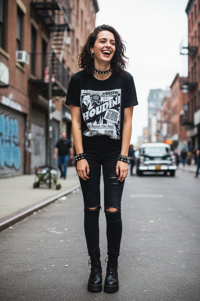 Houdini Live Shirt | Unisex Heavy Cotton Gildan 5000 | Art & Artists