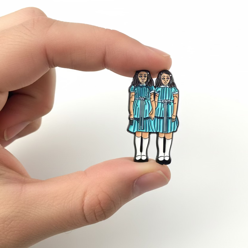 The Shining Twins Pinback Button | Pinback Button | Horror | Retro & Vintage