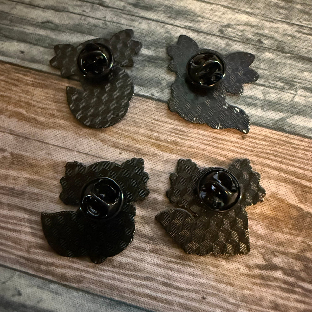 - Axolotl Enamel Pin Set | Pinback Button | Animals from Crypto Zoo Tees