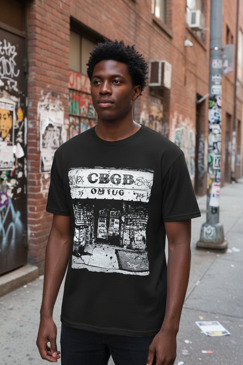 T-Shirt - CBGB Punk Shirt | Punk, Retro & Vintage | Ladies Tee from SHIRT MONSTERS