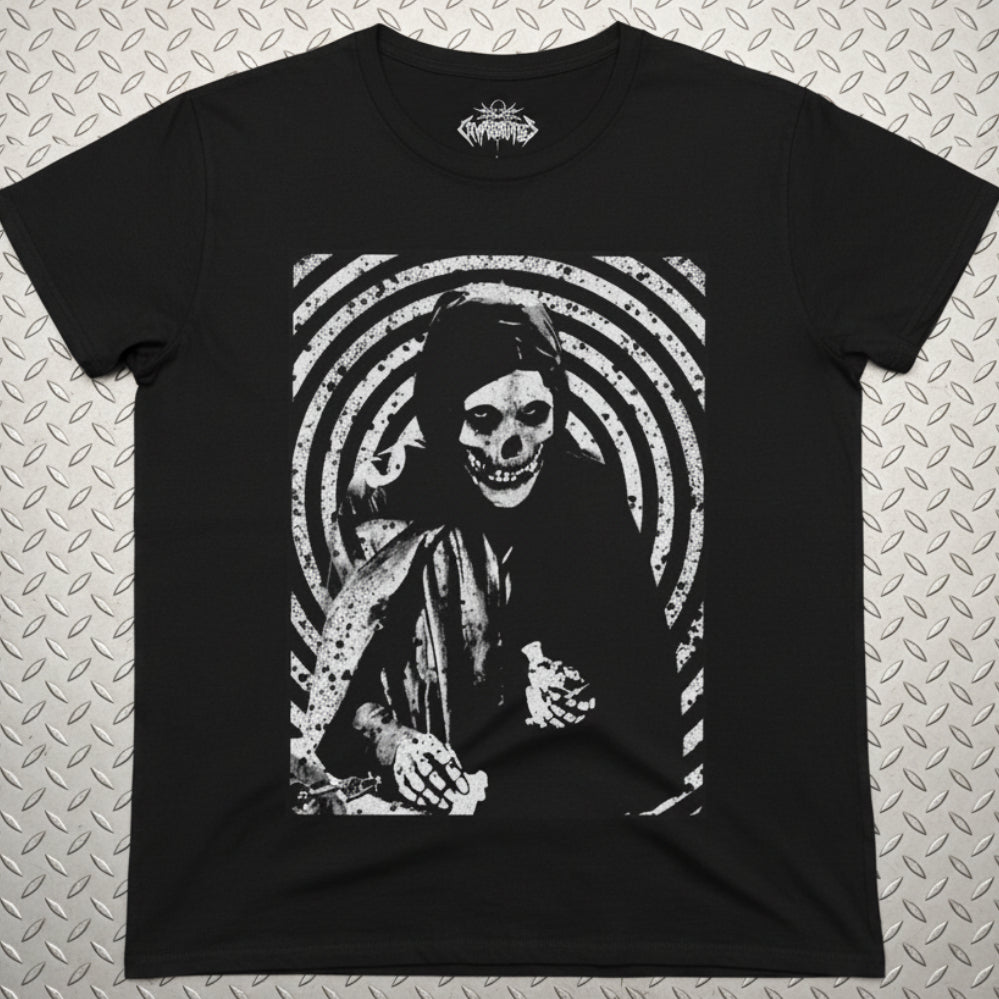 T-Shirt - Crimson Ghost | Unisex T-shirt | Horror Punk | Kids Tee from Crypto Zoo Tees