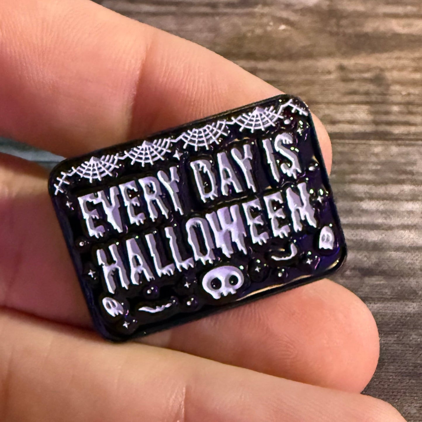 - Every Day Is Halloween Pinback Button | Pinback Button | Halloween | Goth/Gothic from Crypto Zoo Tees