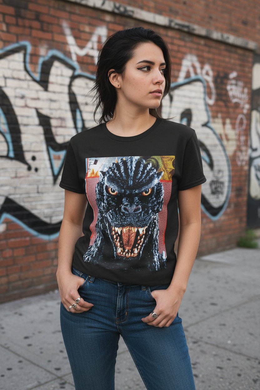 Godzilla Shirt – Retro Horror Tee | Vintage Monster Shirt | Classic Film Tee