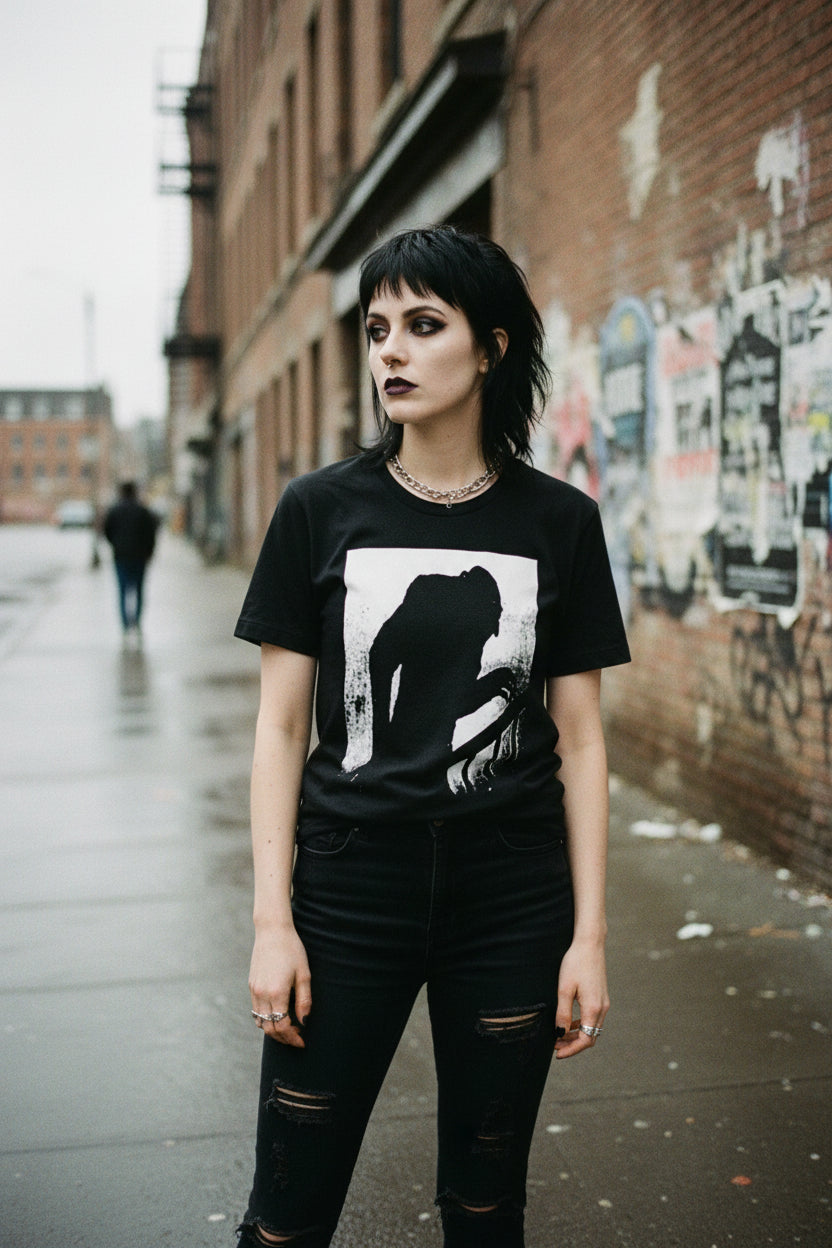 T - Shirt - Gothic Nosferatu Vampire | Horror | Bella + Canvas Unisex T - shirt from Crypto Zoo Tees