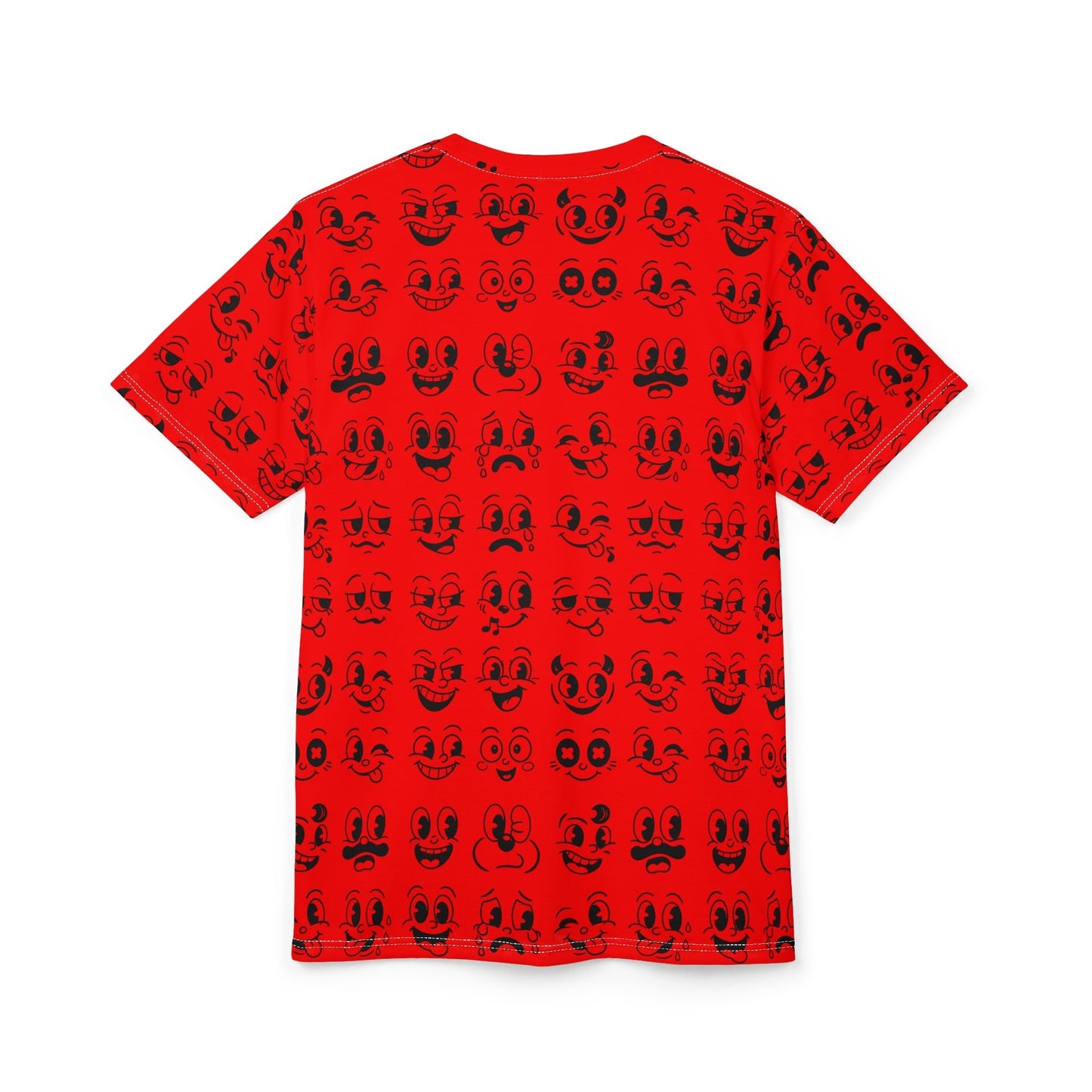 All Over Prints - Smiley Faces AOP Shirt | All Over Print | Retro & Vintage from SHIRT MONSTERS (Formally Crypto Zoo Tees)