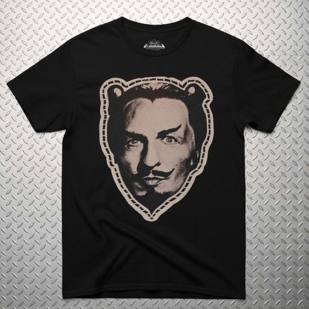 T-Shirt - Vincent Price Mask Shirt | Unisex Heavy Cotton Gildan 5000 | Horror, Halloween | Goth/Gothic from SHIRT MONSTERS