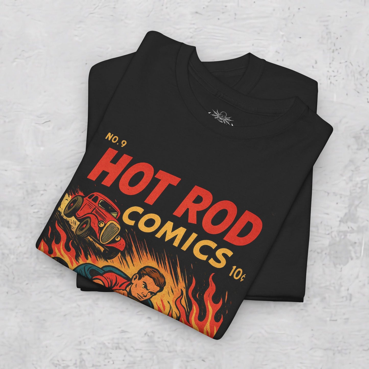 T-Shirt - Vintage Hot Rod Shirt | Unisex T-shirt | Retro & Vintage, Comics | Rockabilly from Crypto Zoo Tees