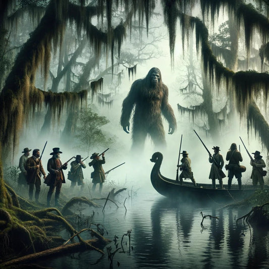 1829 Okefenokee Incident: Reexamining an Early Sasquatch Encounter - Crypto Zoo Tees