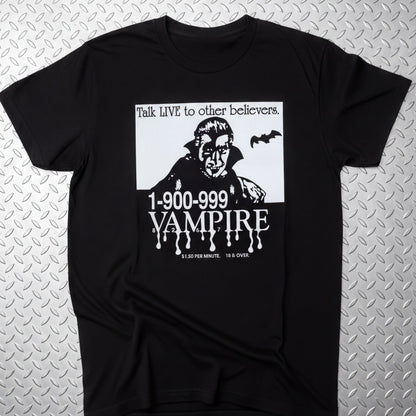 Tank Top - 1-900-Vampire | Horror, Halloween | Goth/Gothic | Ladies Racerback Tank Top from SHIRT MONSTERS
