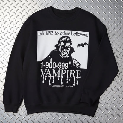 Tank Top - 1-900-Vampire | Horror, Halloween | Goth/Gothic | Ladies Tee from SHIRT MONSTERS