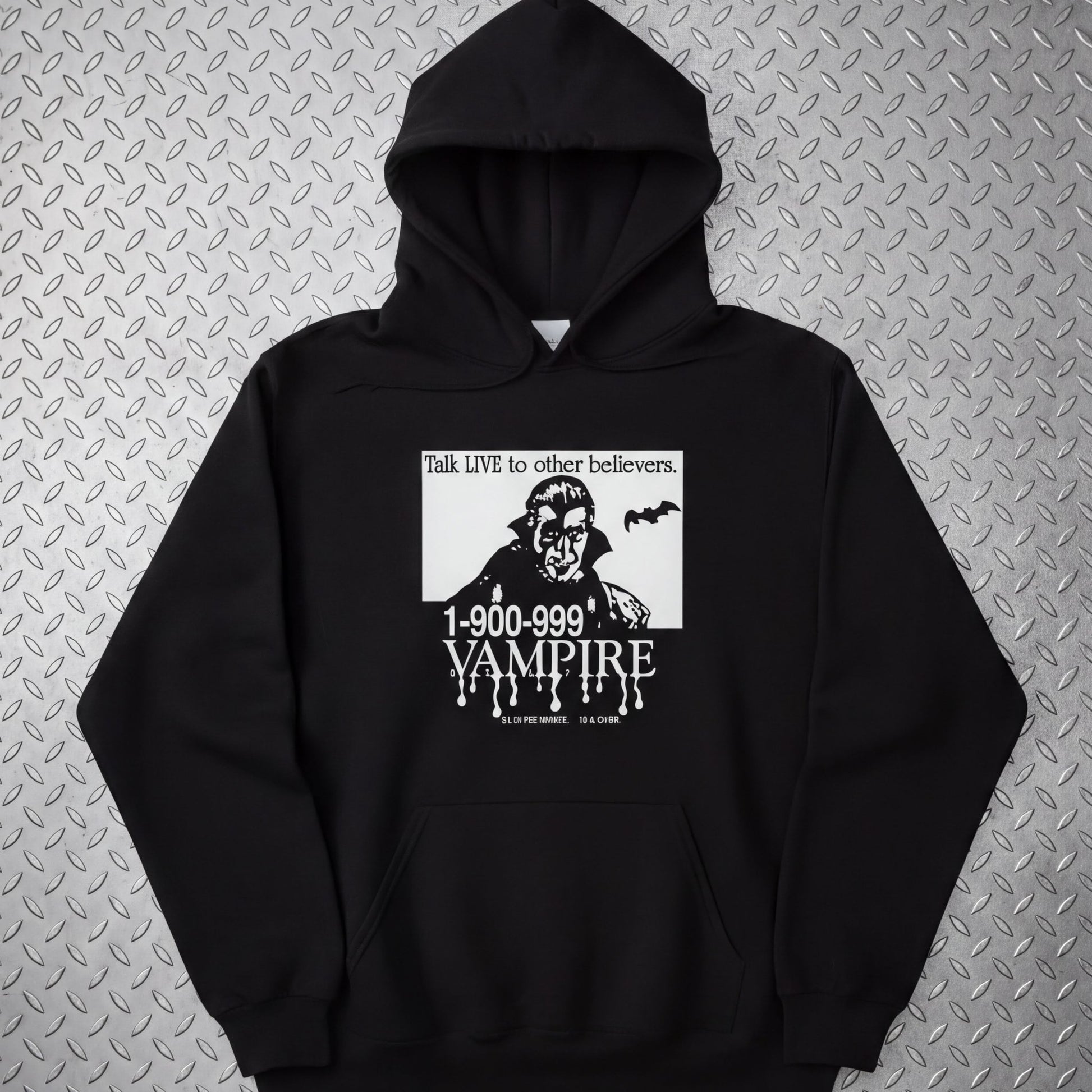 Tank Top - 1-900-Vampire | Horror, Halloween | Goth/Gothic | Long Sleeve from SHIRT MONSTERS