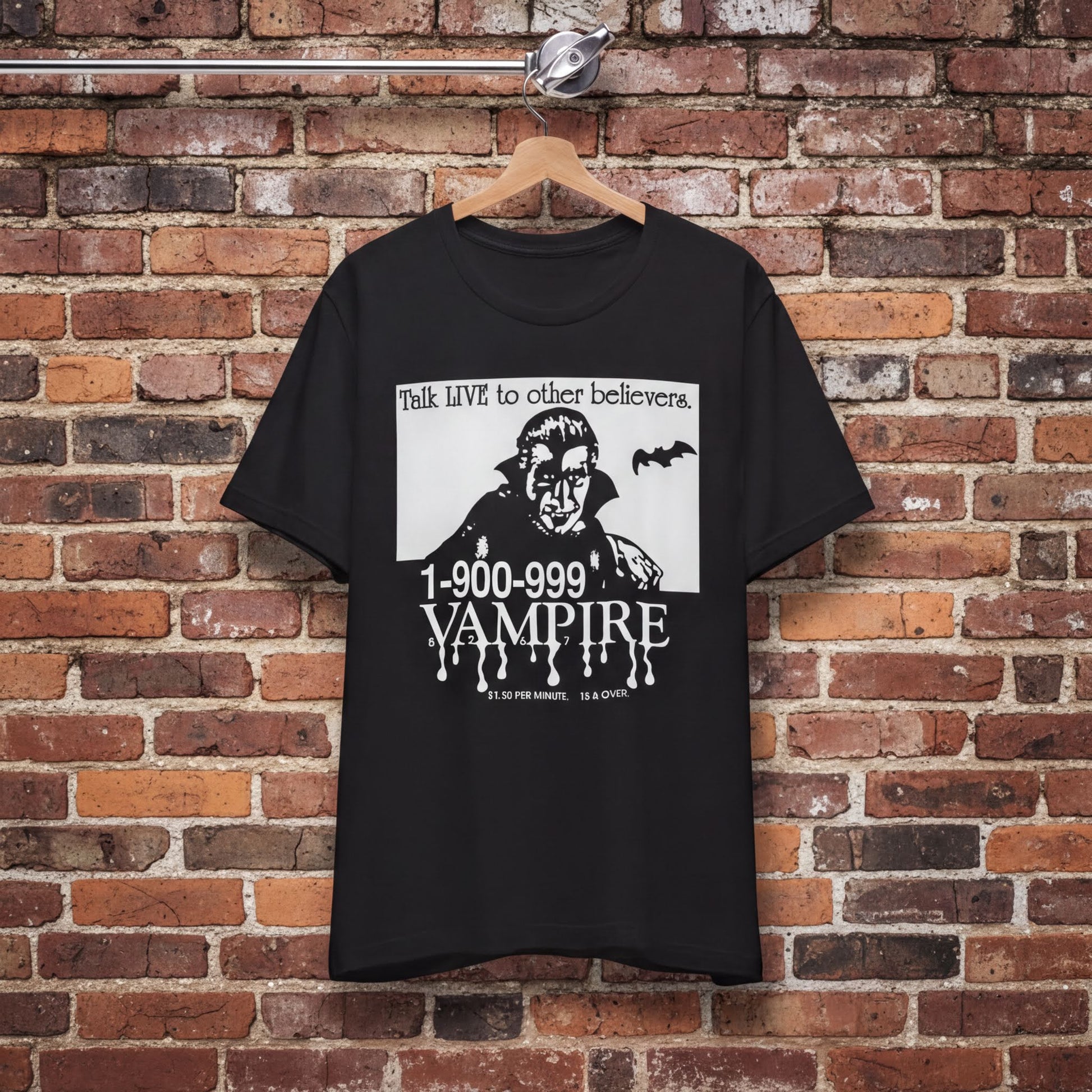 Tank Top - 1-900-Vampire | Horror, Halloween | Goth/Gothic | Pullover Hoodie from SHIRT MONSTERS