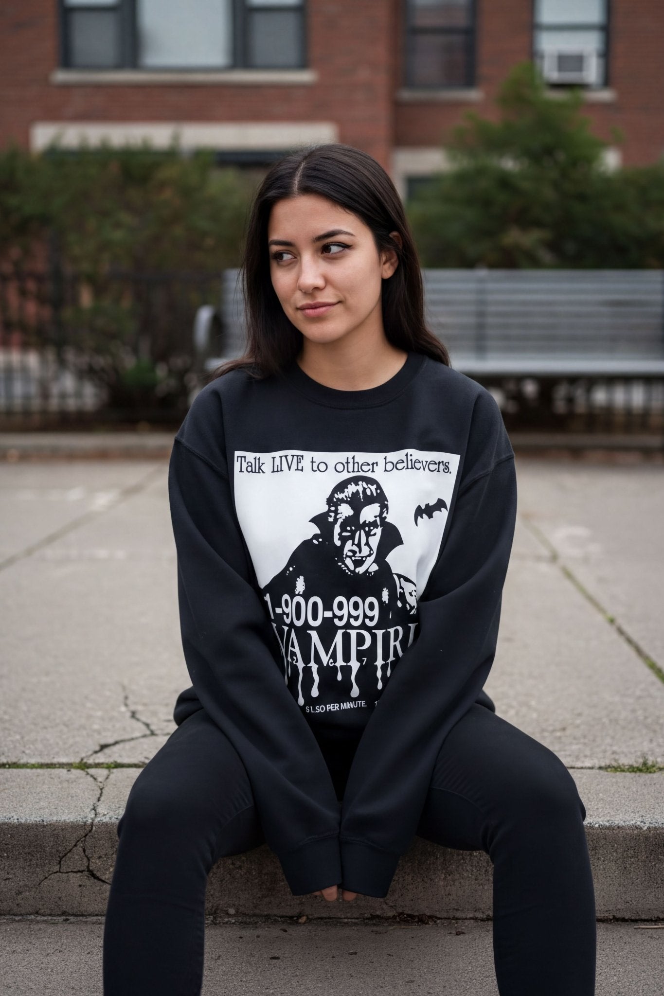 Tank Top - 1-900-Vampire | Horror, Halloween | Goth/Gothic | Pullover Hoodie from SHIRT MONSTERS