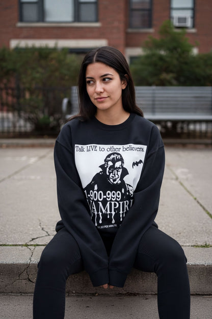 Tank Top - 1-900-Vampire | Horror, Halloween | Goth/Gothic | Pullover Hoodie from SHIRT MONSTERS