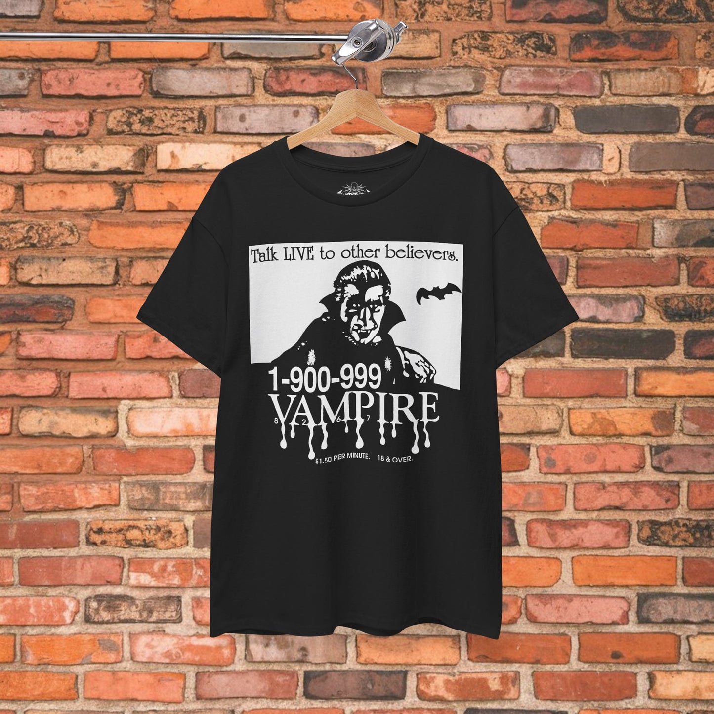 Tank Top - 1-900-Vampire | Horror, Halloween | Goth/Gothic | Pullover Hoodie from SHIRT MONSTERS