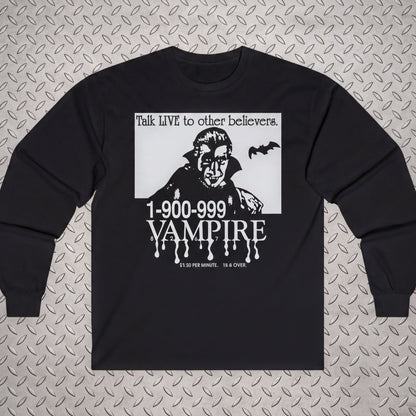 Tank Top - 1-900-Vampire | Horror, Halloween | Goth/Gothic | Sweatshirt from SHIRT MONSTERS