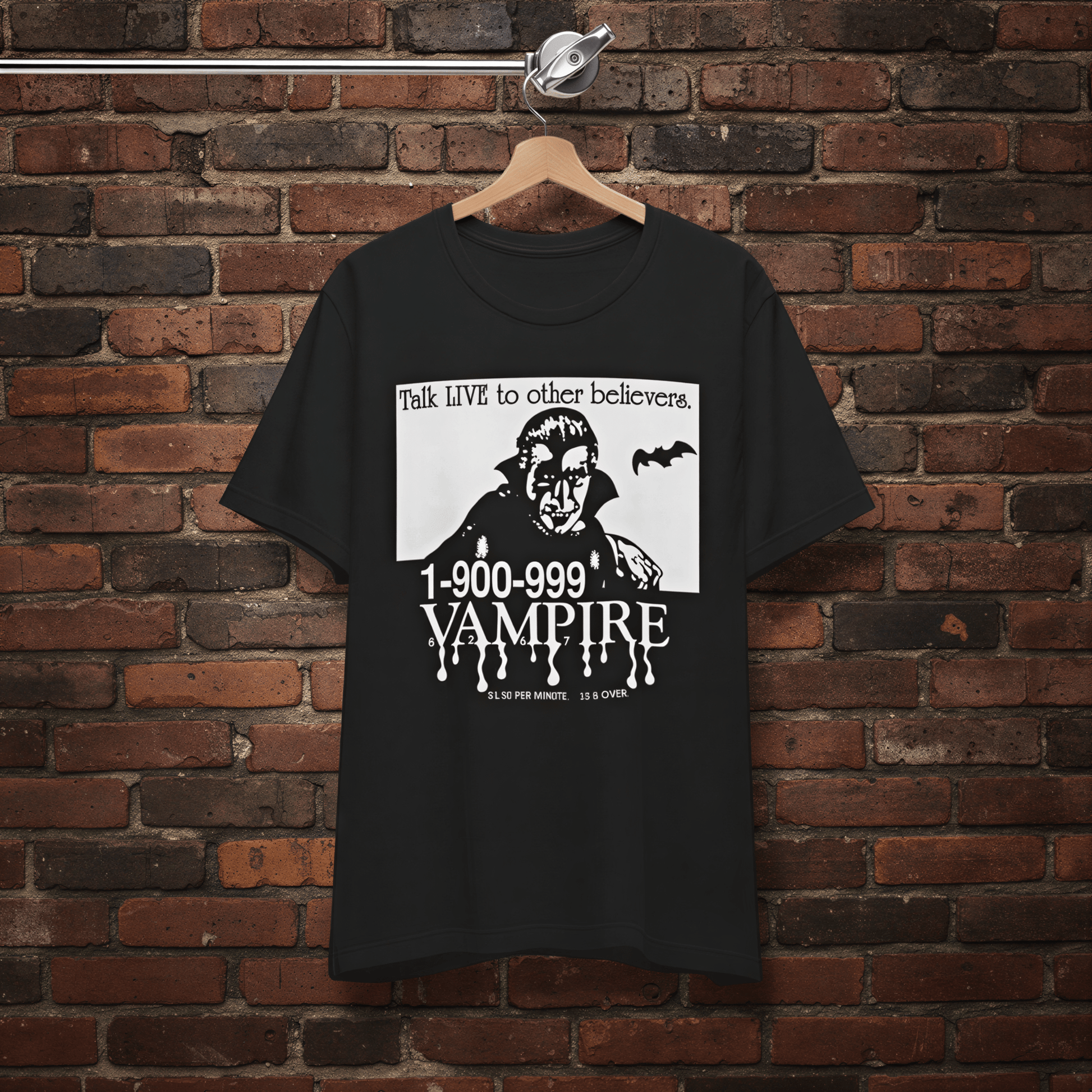 Tank Top - 1-900-Vampire | Horror, Halloween | Goth/Gothic | Sweatshirt from SHIRT MONSTERS