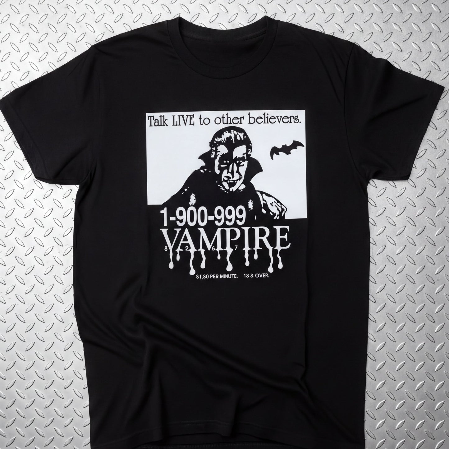 Tank Top - 1-900-Vampire | Horror, Halloween | Goth/Gothic | Sweatshirt from SHIRT MONSTERS
