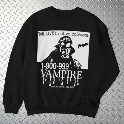 Tank Top - 1-900-Vampire | Horror, Halloween | Goth/Gothic | Sweatshirt from SHIRT MONSTERS