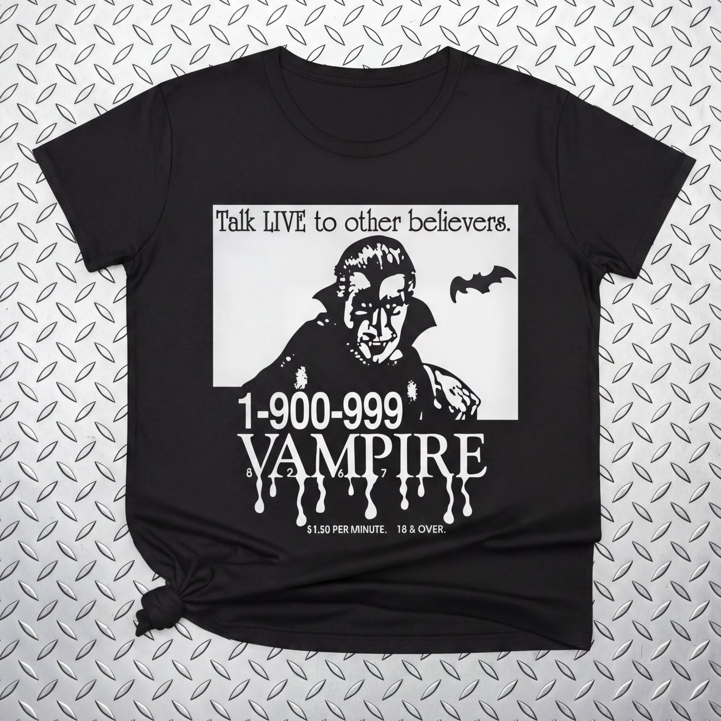 Tank Top - 1-900-Vampire | Horror, Halloween | Goth/Gothic | Sweatshirt from SHIRT MONSTERS