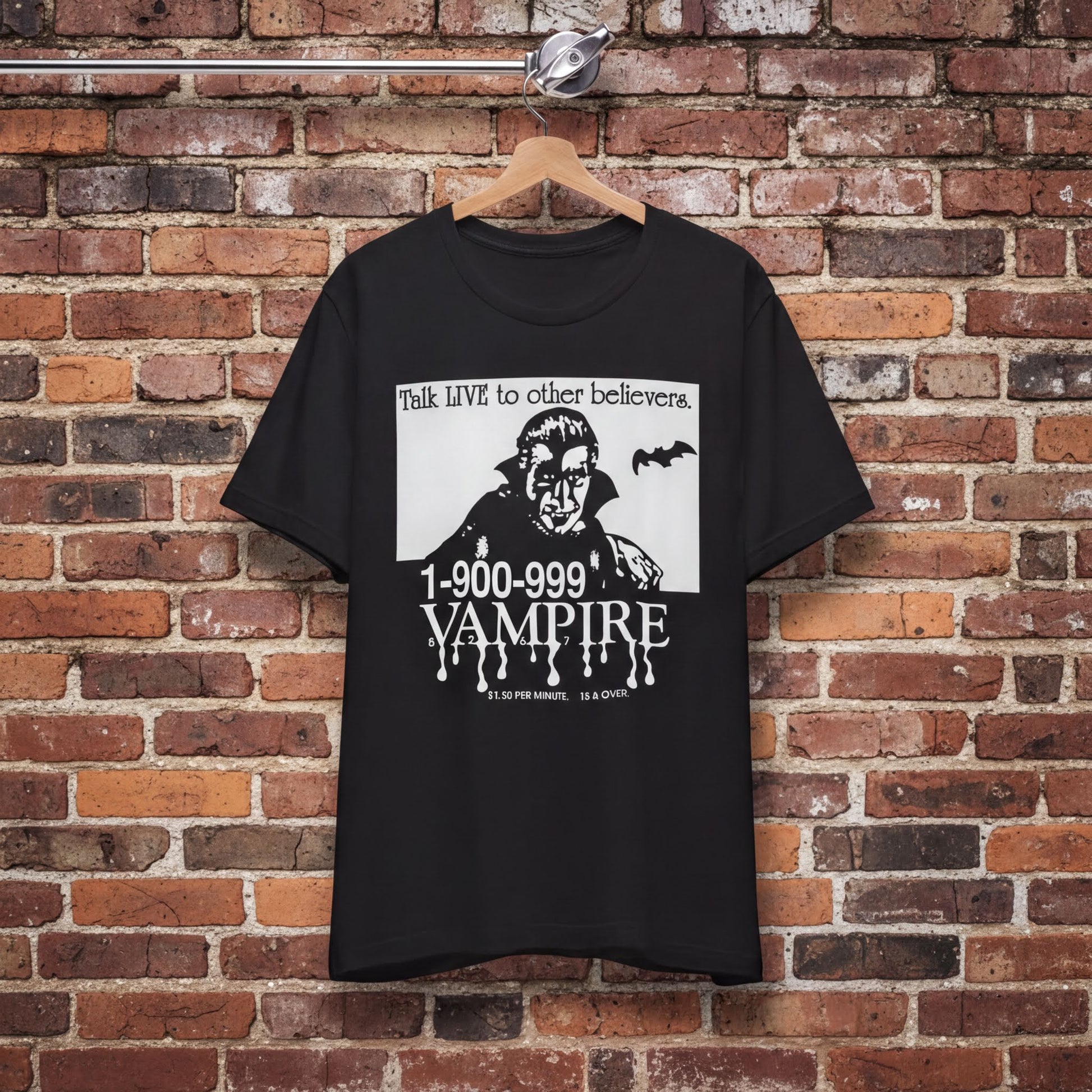 Tank Top - 1-900-Vampire | Horror, Halloween | Goth/Gothic | Sweatshirt from SHIRT MONSTERS