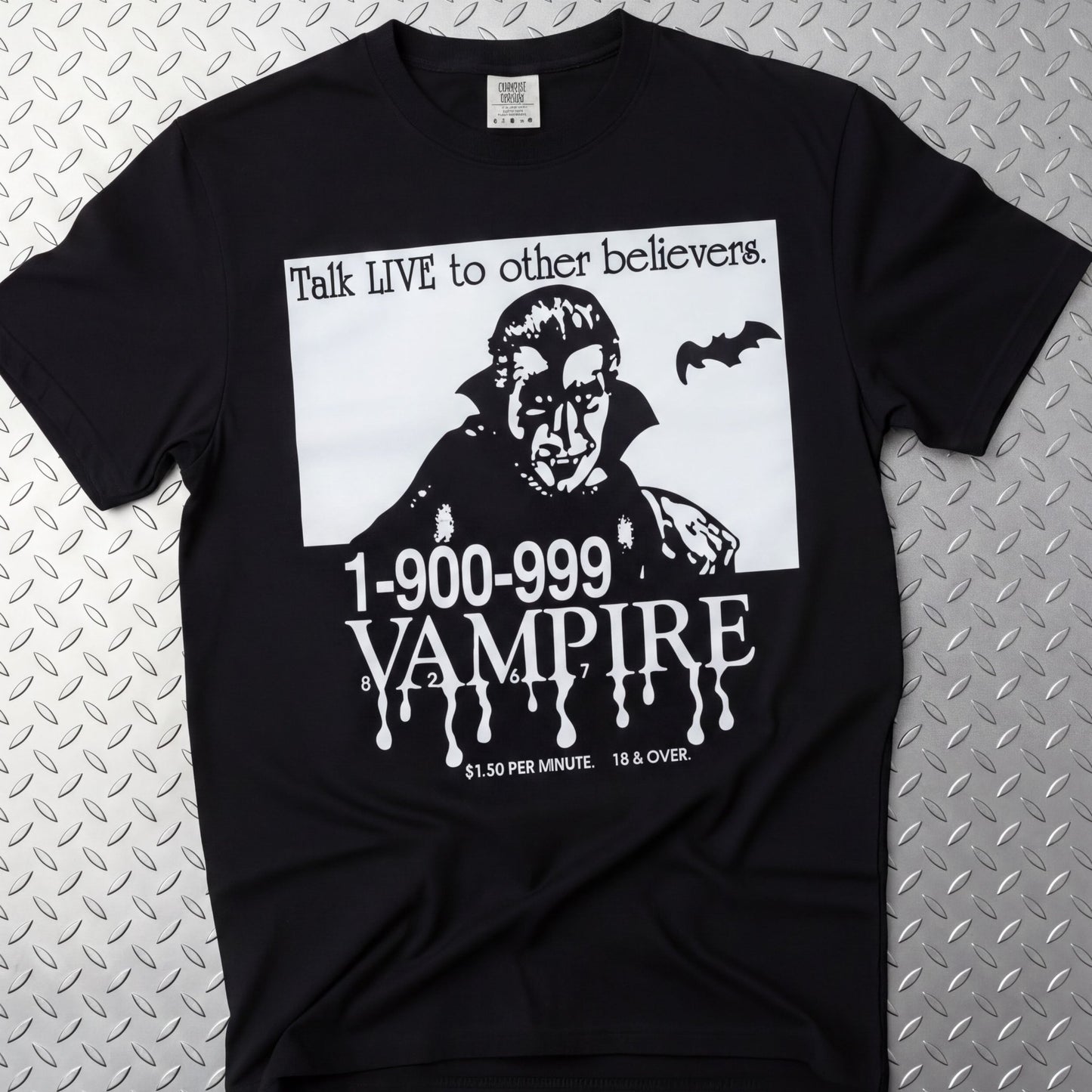 Tank Top - 1-900-Vampire | Horror, Halloween | Goth/Gothic | Sweatshirt from SHIRT MONSTERS