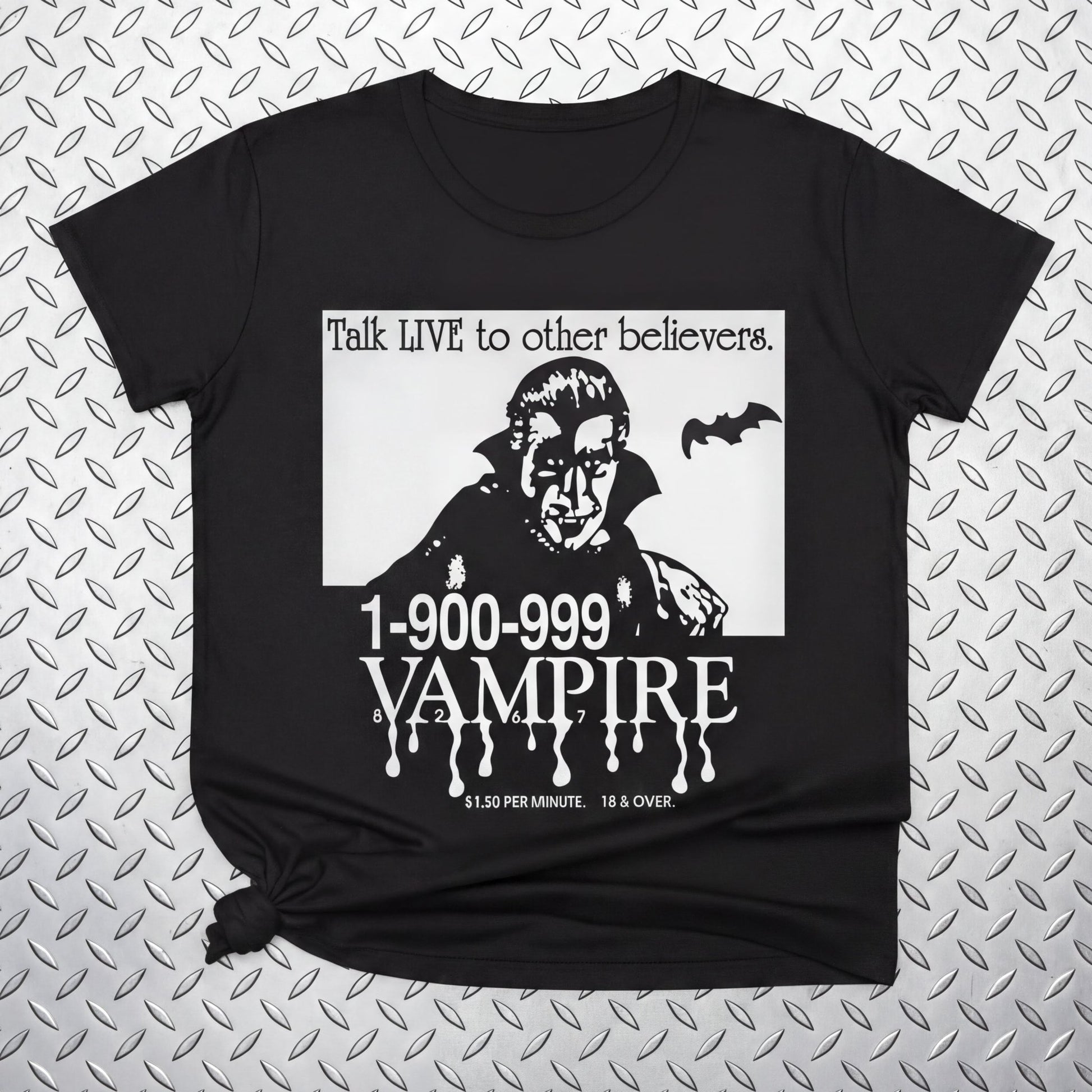 Tank Top - 1-900-Vampire | Horror, Halloween | Goth/Gothic | T-Shirt from SHIRT MONSTERS