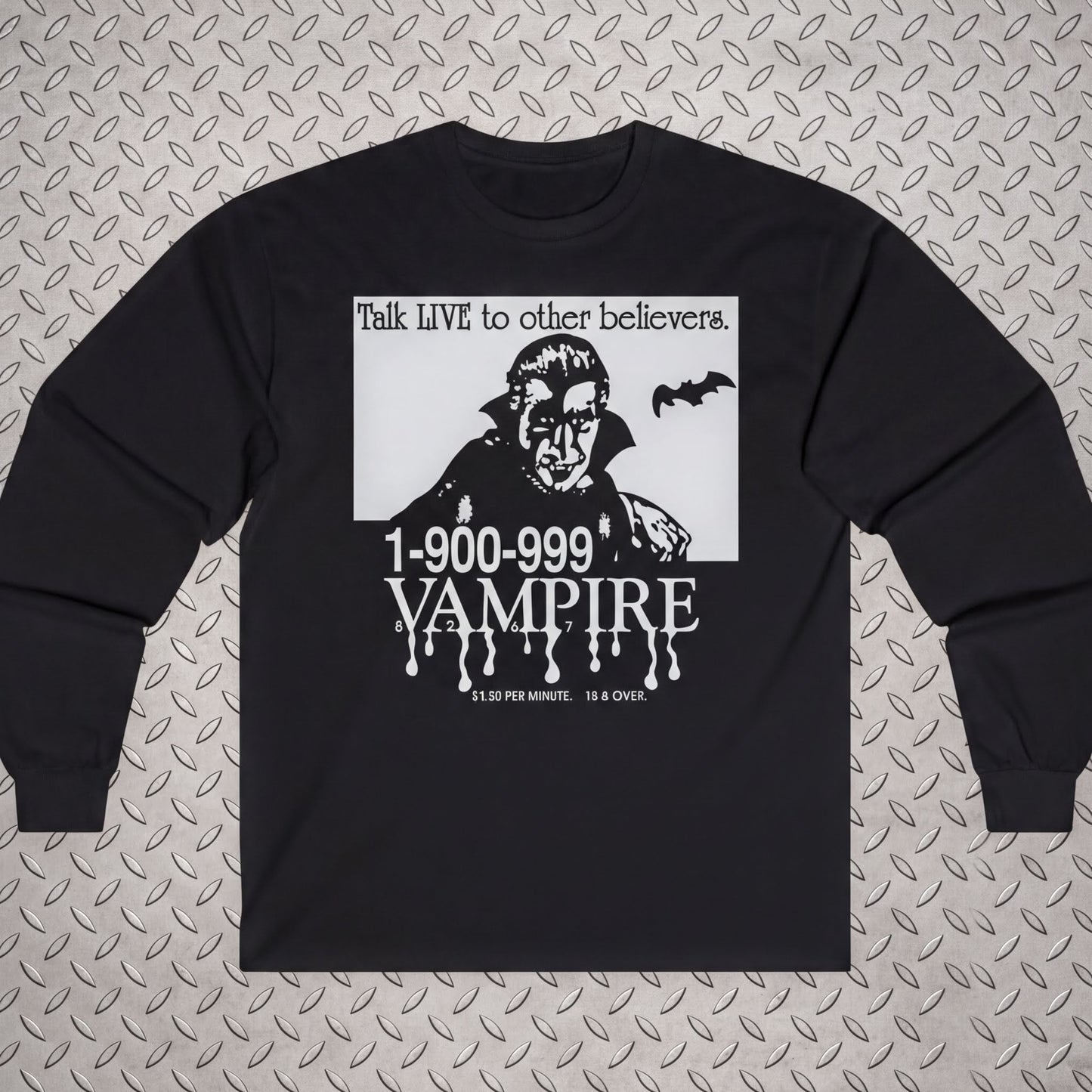 Tank Top - 1-900-Vampire | Horror, Halloween | Goth/Gothic | T-Shirt from SHIRT MONSTERS