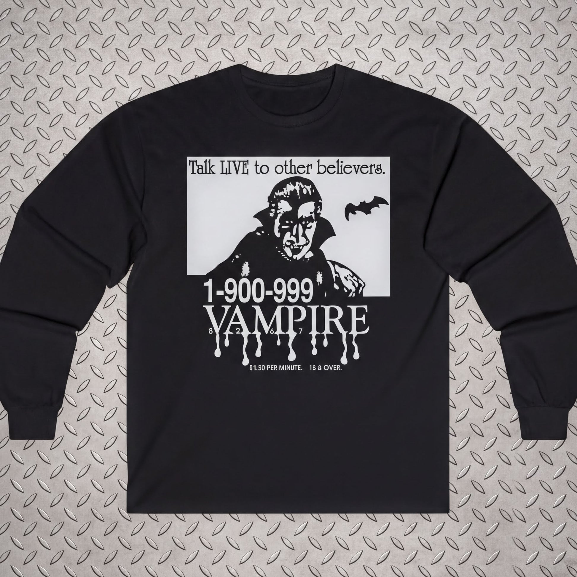 Tank Top - 1-900-Vampire | Horror, Halloween | Goth/Gothic | T-Shirt from SHIRT MONSTERS