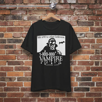 1-900-Vampire | Horror, Halloween | Goth/Gothic | T-Shirt