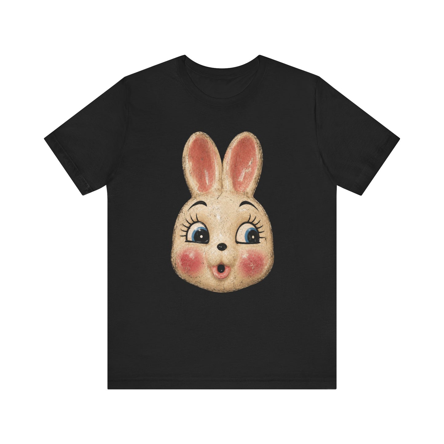 Vintage Bunny Mask Shirt | Halloween | Goth/Gothic | T-Shirt