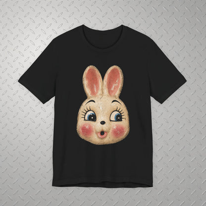 Vintage Bunny Mask Shirt | Halloween | Goth/Gothic | T-Shirt