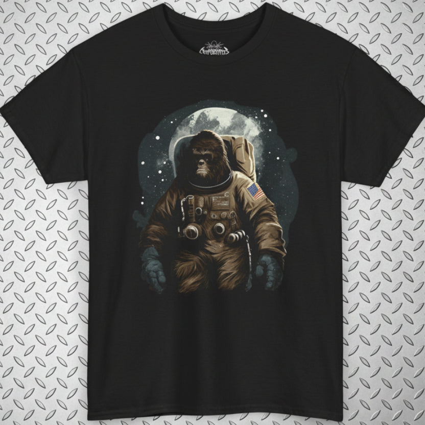 Astronaut Bigfoot | Funny Cryptid Space | Pullover Hoodie