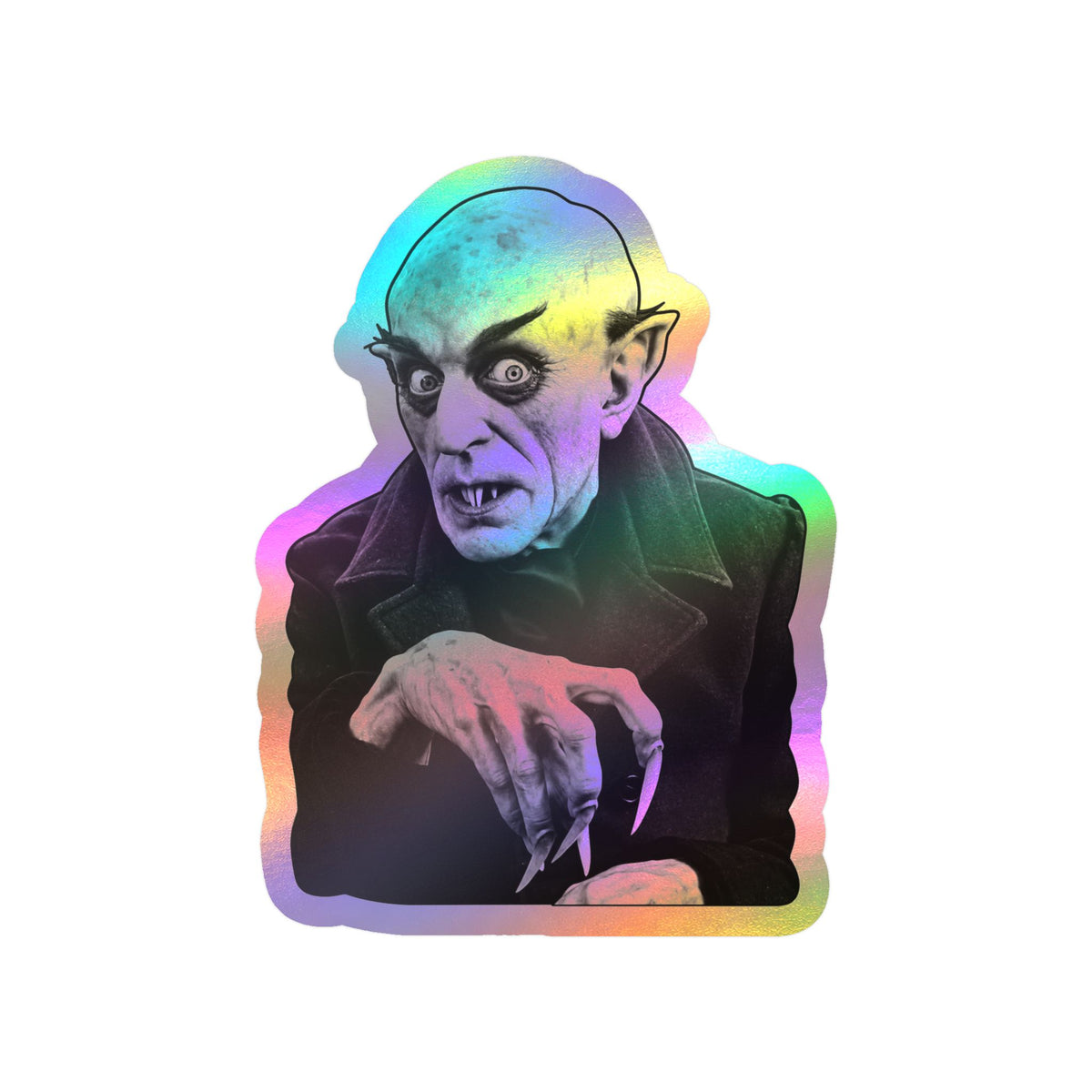 Nosferatu Vampire Sticker | 5" x 3.7" | Gothic Horror