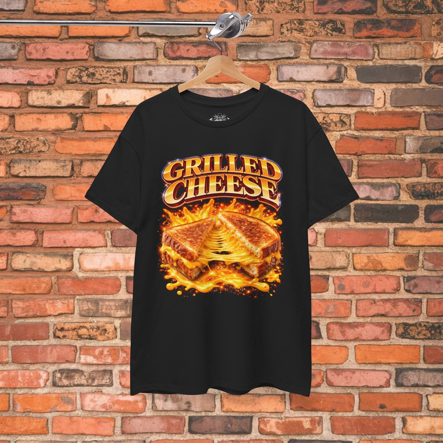Grilled Cheese Sandwich Shirt | Unisex Heavy Cotton - Gildan 5000 | Food & Drink, Funny, Retro & Vintage