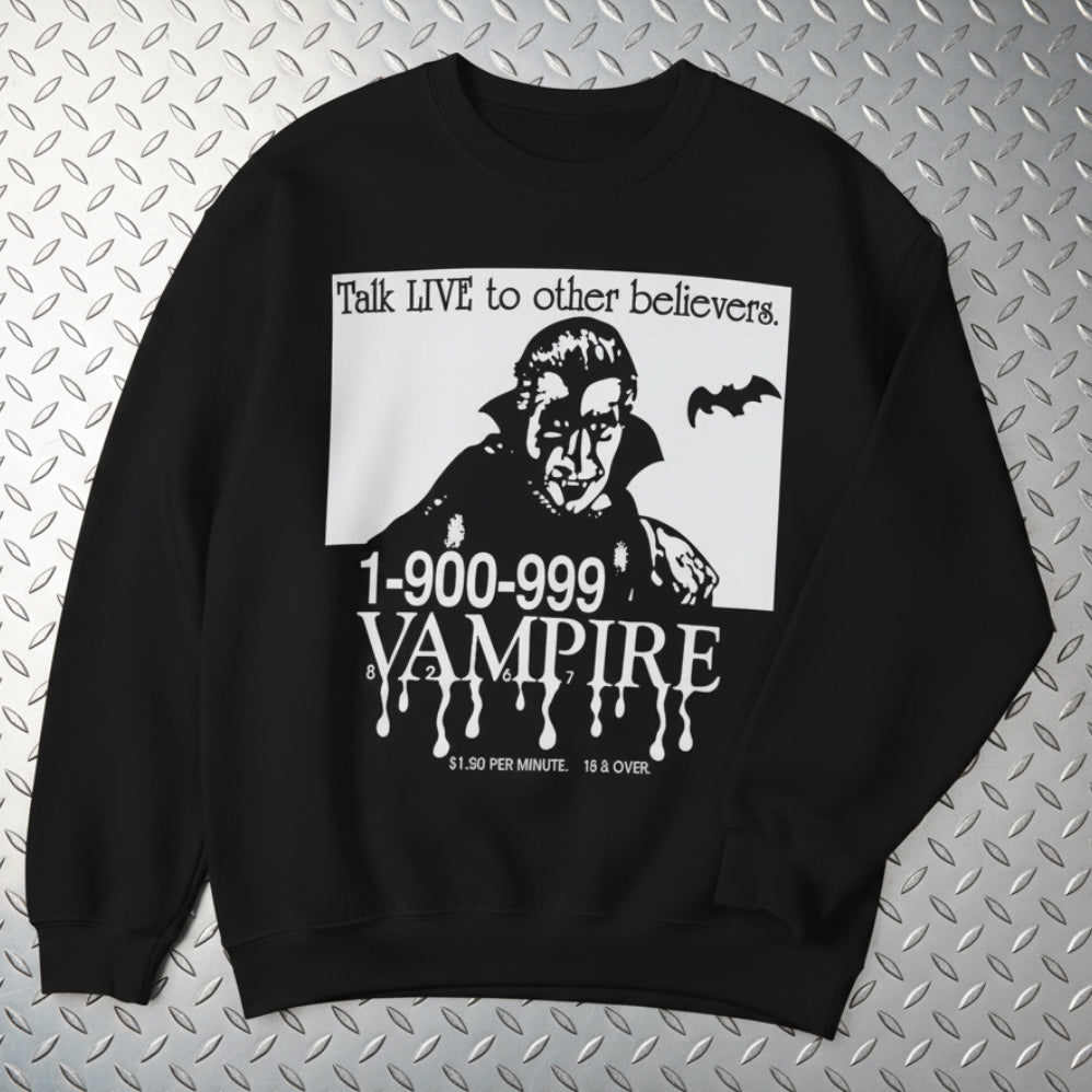 1-900-Vampire | Horror, Halloween | Goth/Gothic | T-Shirt