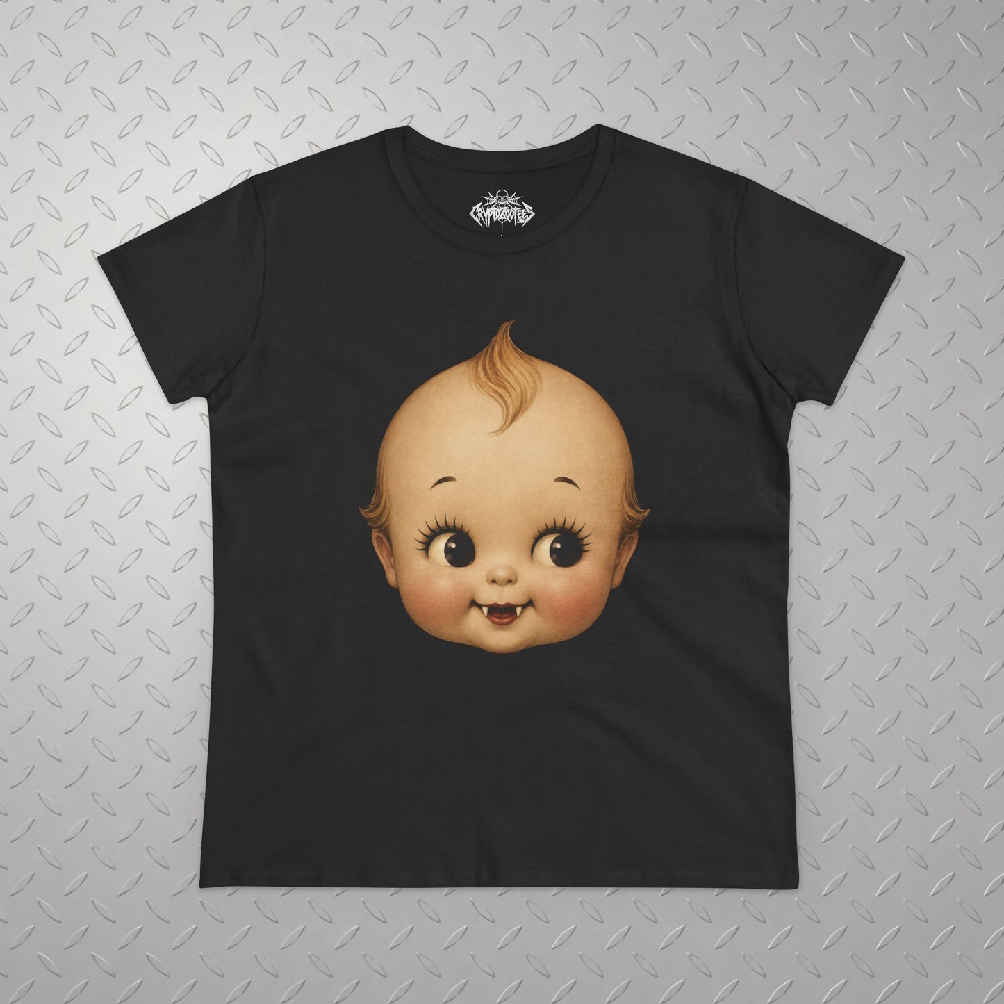 Vampire Kewpie Doll Shirt | Horror | Goth/Gothic | Ladies Racerback Tank Top