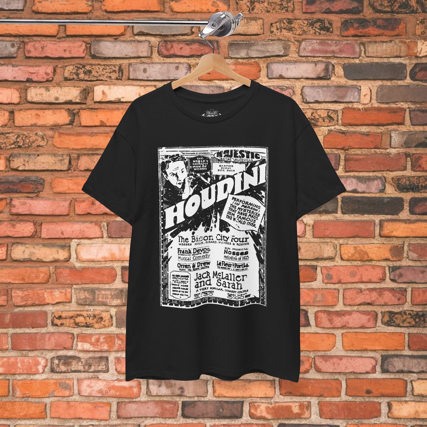 Houdini Live Shirt | Unisex Heavy Cotton Gildan 5000 | Art & Artists