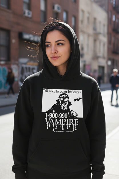 1-900-Vampire | Horror, Halloween | Goth/Gothic | T-Shirt
