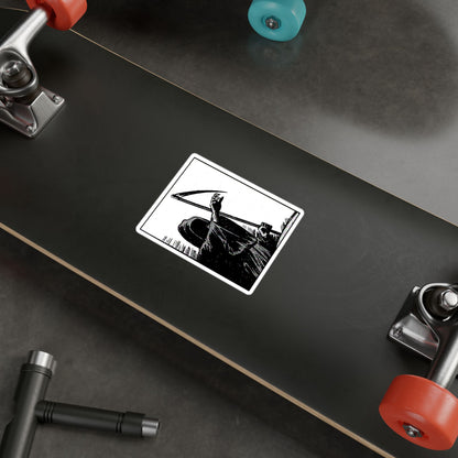 Grim Reaper Sticker | Glossy Kiss Cut | Horror | Goth/Gothic