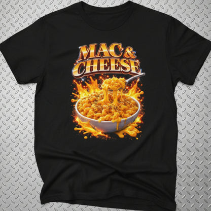 Mac And Cheese Shirt | Unisex Heavy Cotton - Gildan 5000 | Food & Drink, Funny, Retro & Vintage