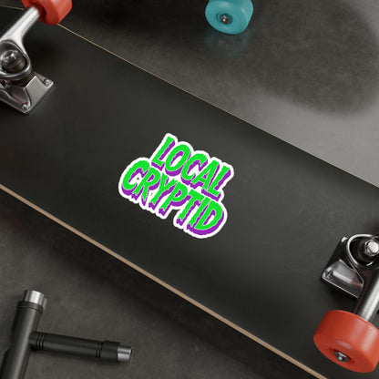 Local Cryptid Sticker | Glossy Kiss Cut | Cryptids | Goth/Gothic
