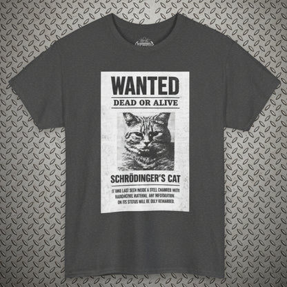 Schrodingers Cat Shirt | Unisex Heavy Cotton Gildan 5000 | Cats, Funny, Thinkers | Retro & Vintage