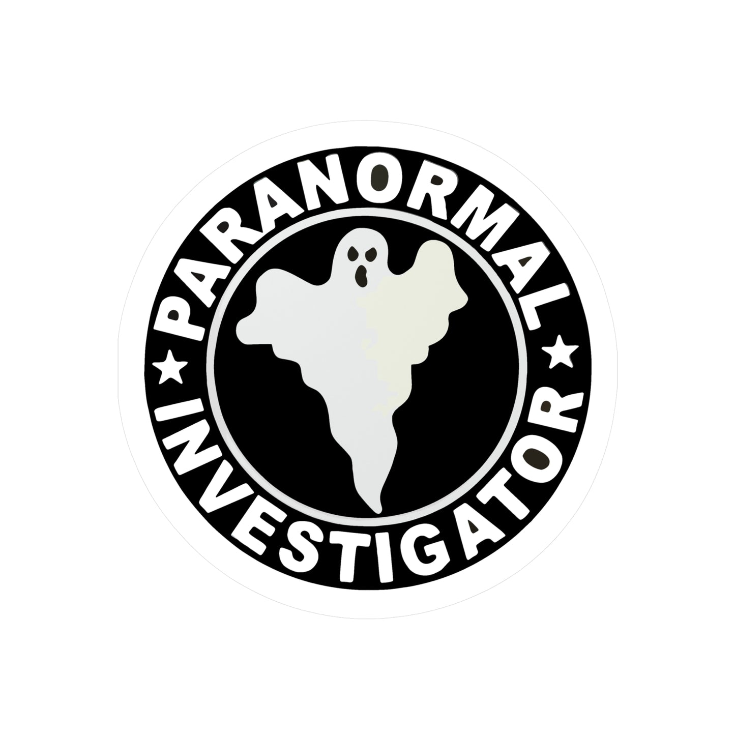 Paranormal Investigator Sticker | Ghosts & Paranormal | Goth/Gothic