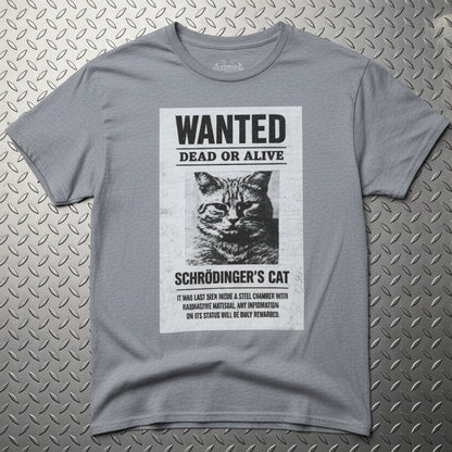 Schrodingers Cat Shirt | Unisex Heavy Cotton Gildan 5000 | Cats, Funny, Thinkers | Retro & Vintage