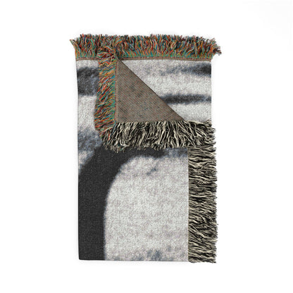 Bigfoot Riding Nessie Blanket | Woven, Fleece & Velveteen | Bigfoot | Retro & Vintage | Home Decor