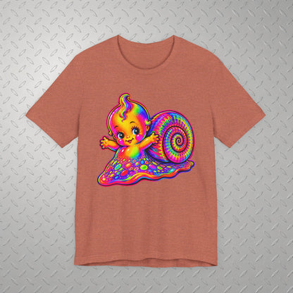 Psychedelic Snail Kewpie Baby Shirt | T-Shirt