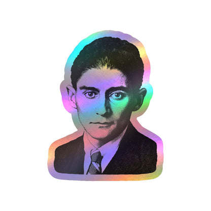Franz Kafka Sticker | 5" x 3.8" | Literary Gothic