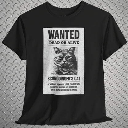 Schrodingers Cat Shirt | Unisex Heavy Cotton Gildan 5000 | Cats, Funny, Thinkers | Retro & Vintage