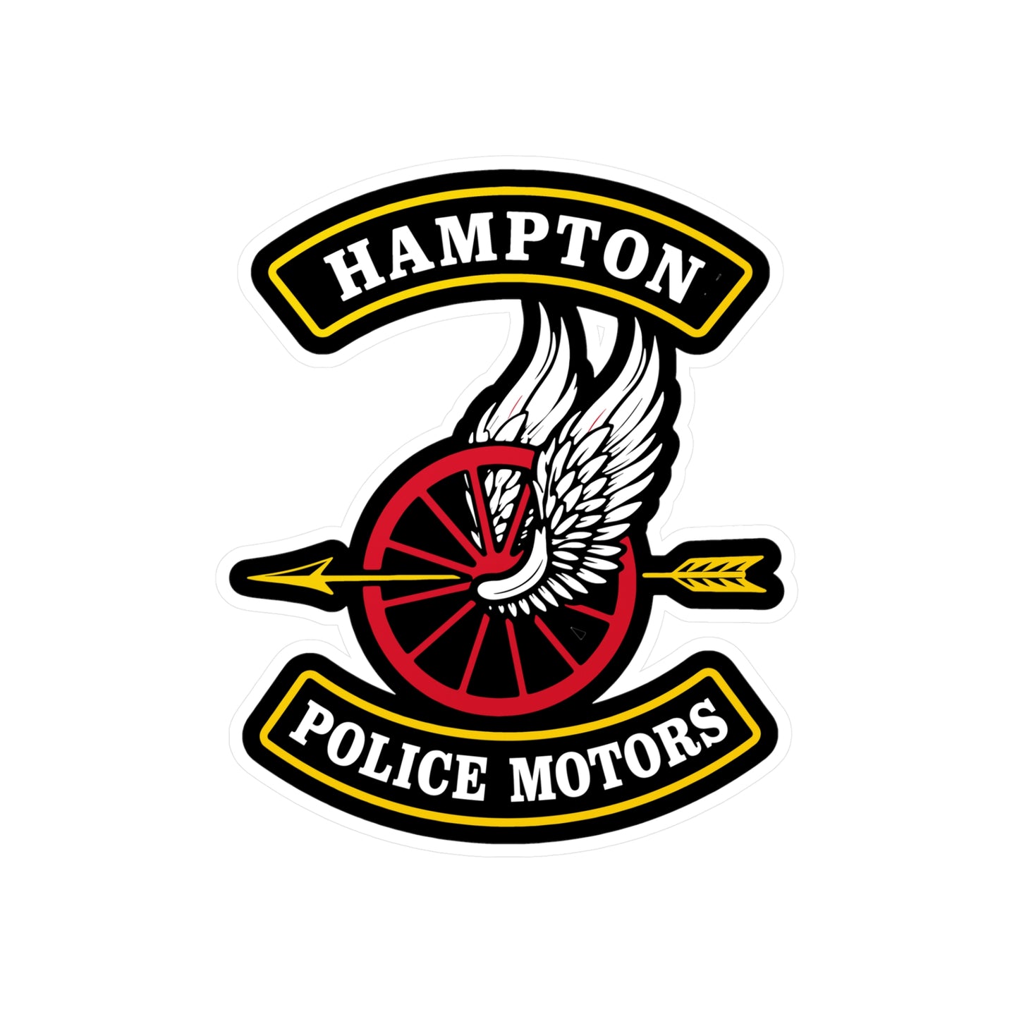 Hampton Police Motors - Vinyl Stickers - CUSTOM